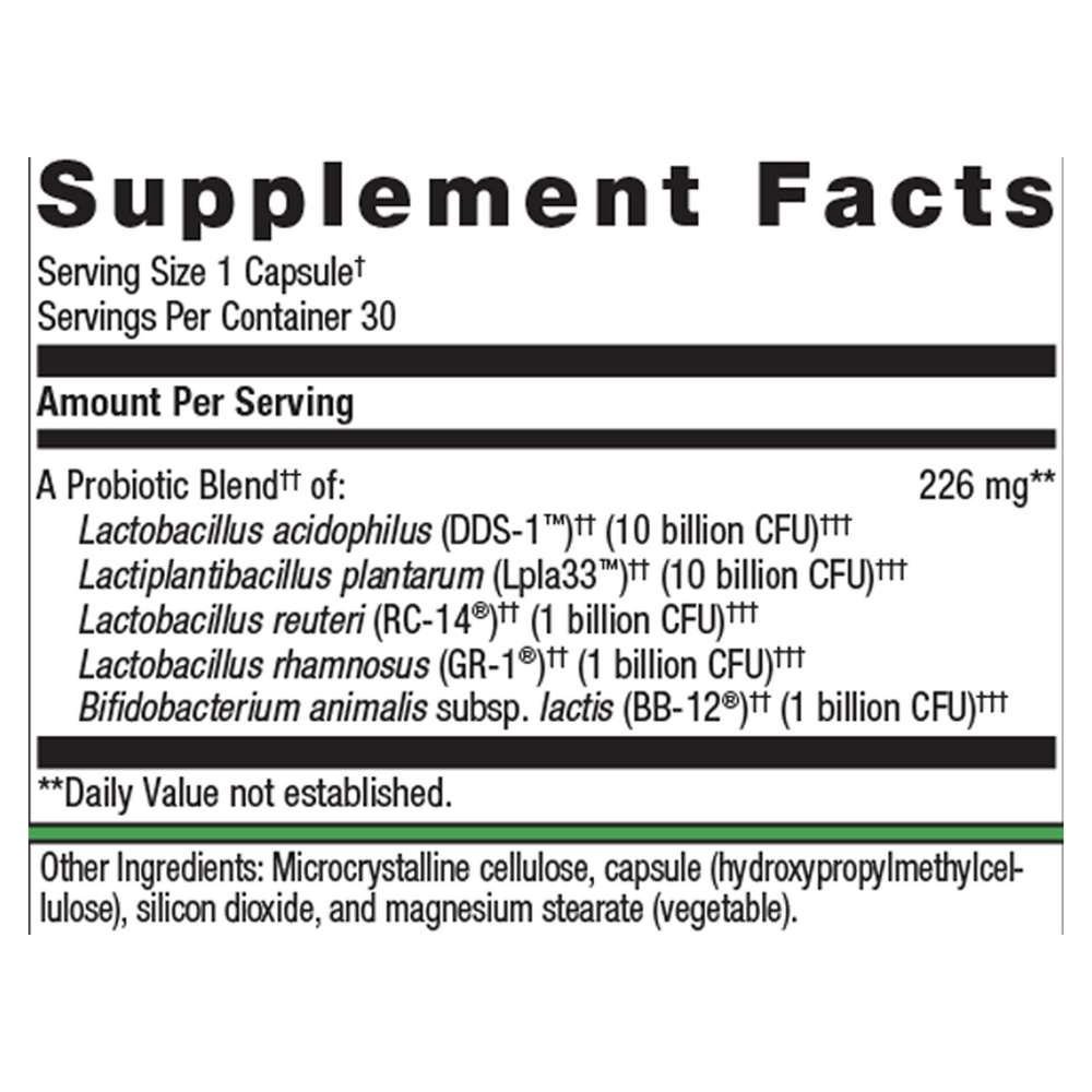 Metagenics UltraFlora Complete Women's Probiotic - 30 Capsules