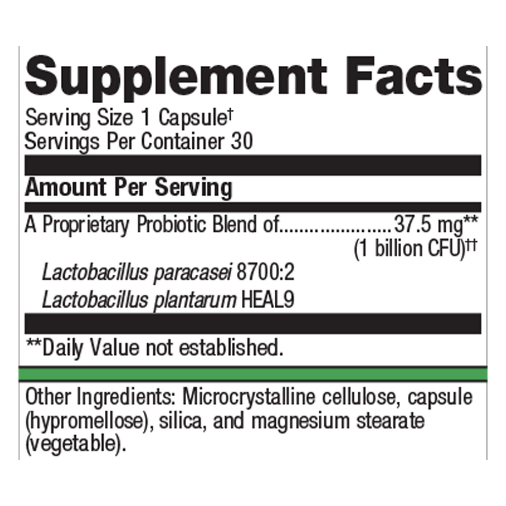 Metagenics UltraFlora Immune Booster Probiotic - 30 Capsules