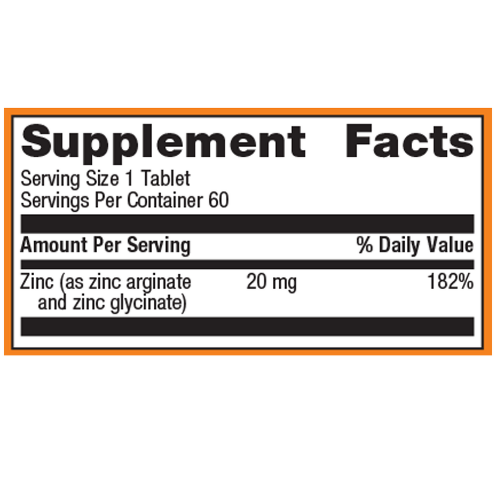 Metagenics Zinc A.G. - 60 Tablets