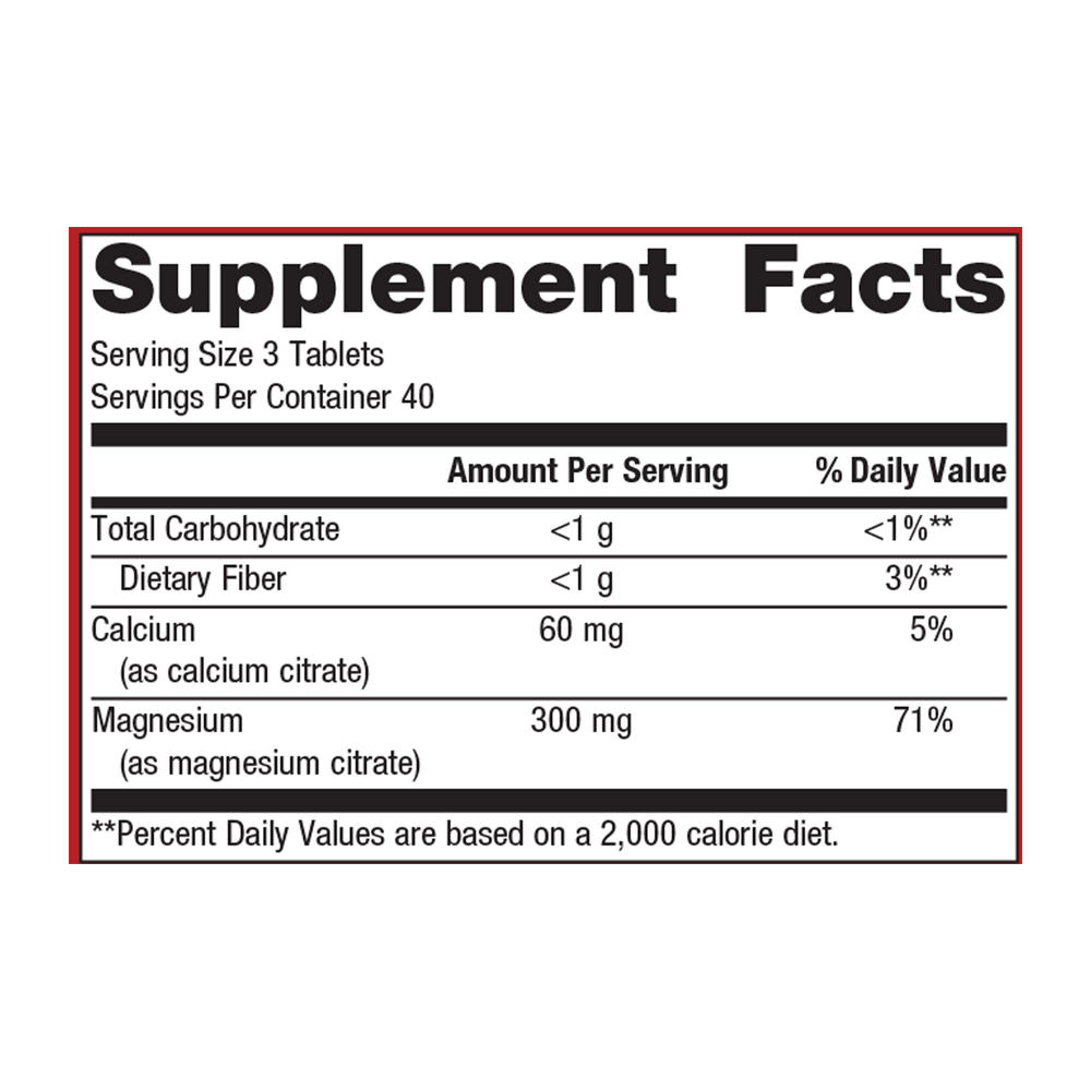 Metagenics Magnesium Citrate - 120 Tablets