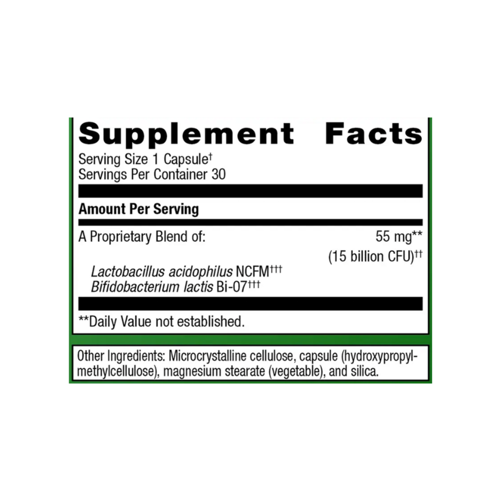 Metagenics UltraFlora Balance Probiotic - 30 Capsules