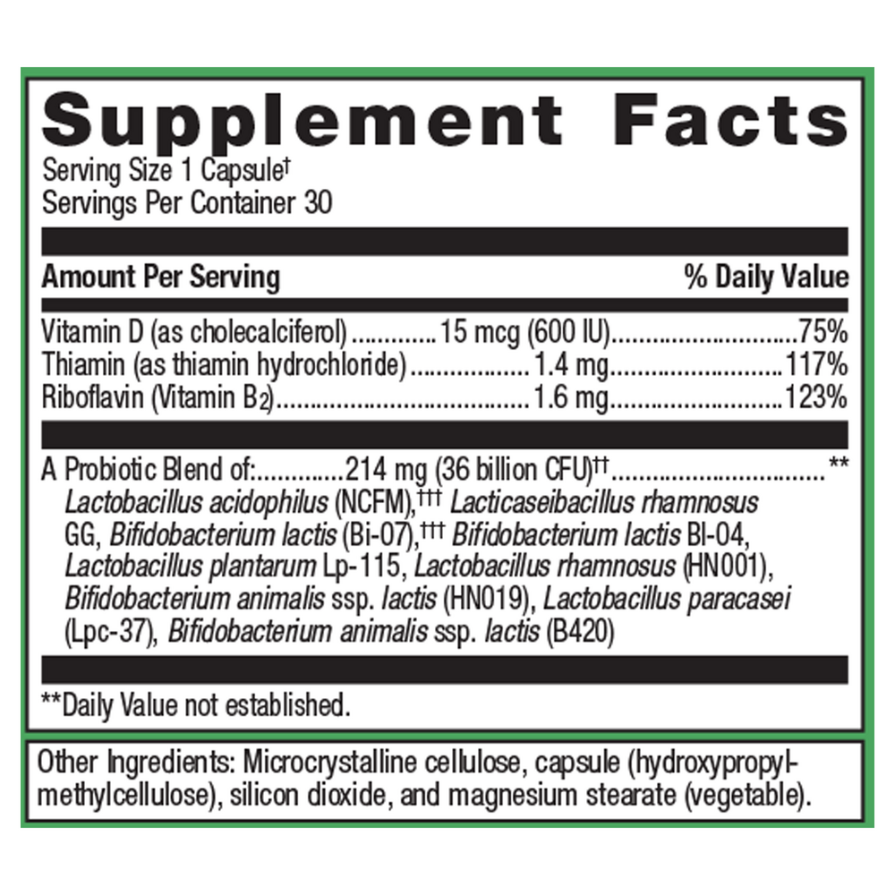 Metagenics UltraFlora Complete Probiotic - 30 Capsules