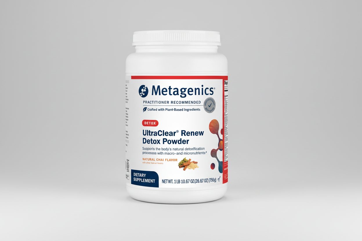 Metagenics UltraClear Renew Detox Powder Chai Flavor - 26.67 oz 756 Grams