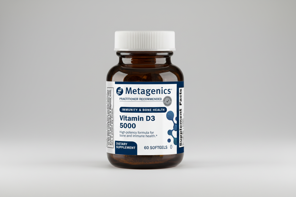 Metagenics Vitamin D3 5000 - 60 Softgels