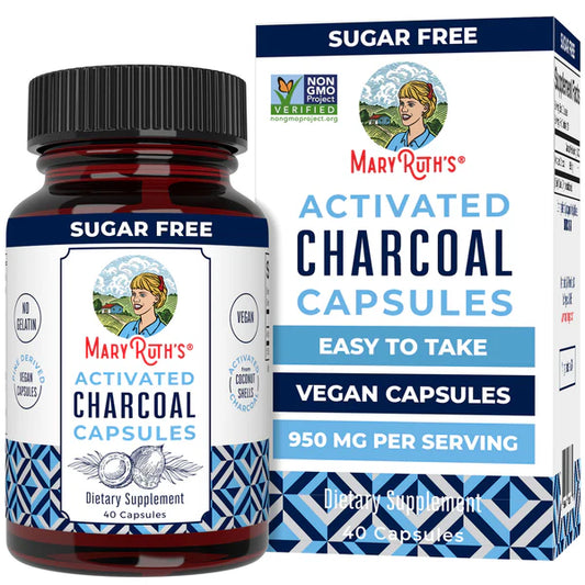 Activated Charcoal Capsules 40 ct