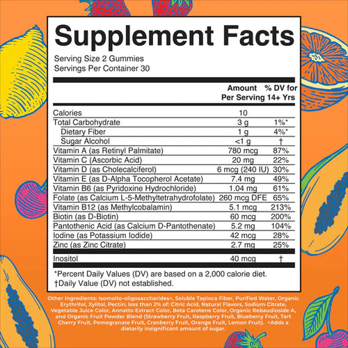 Adult Multivitamin Gummies 60 ct